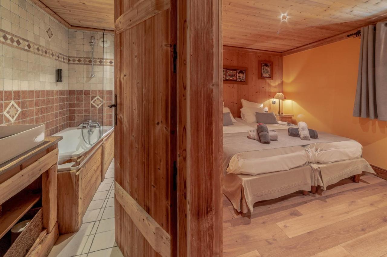Chalet Les Trois Coeurs 메리벨 외부 사진